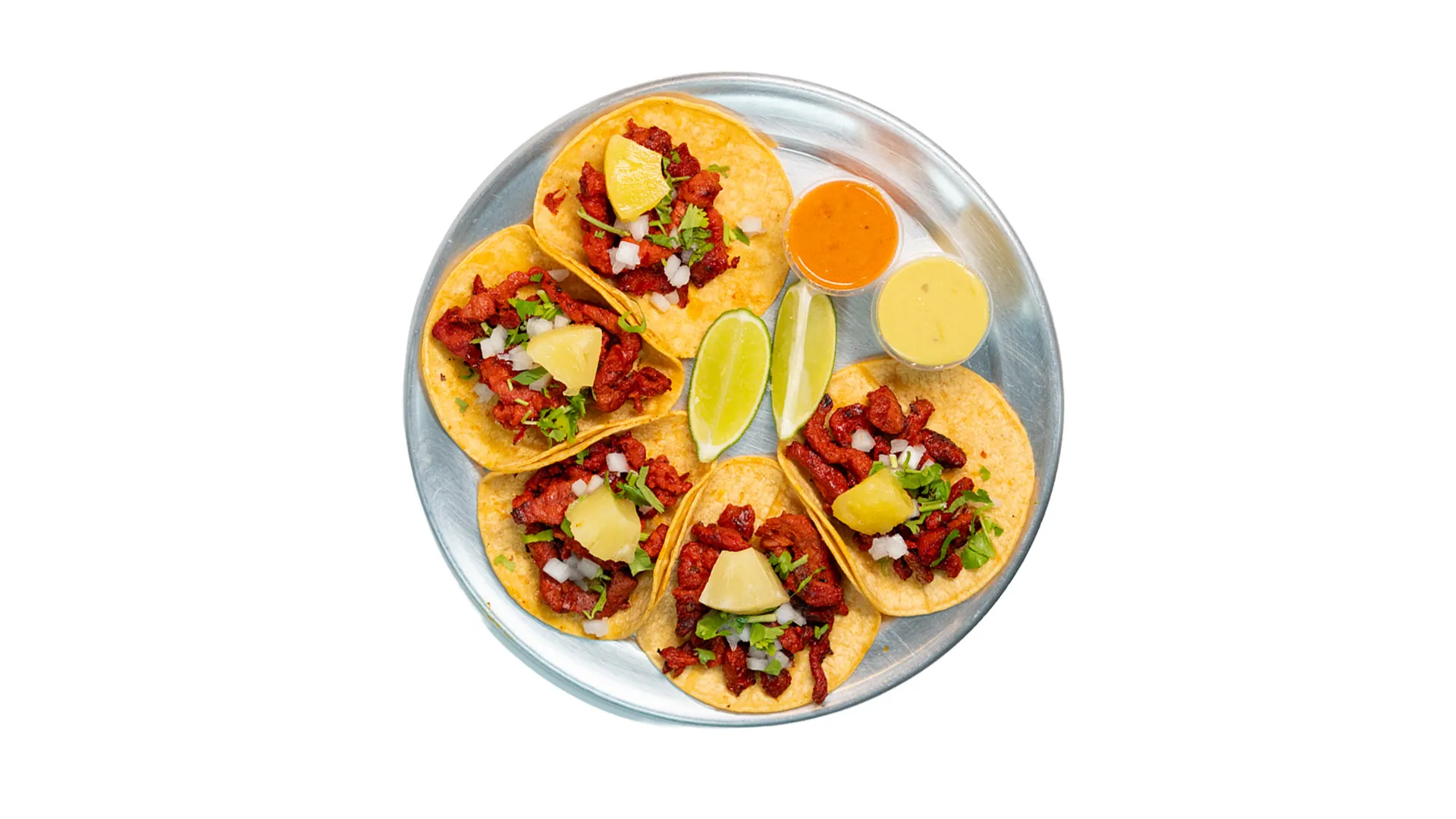 Mini al pastor street taco combo