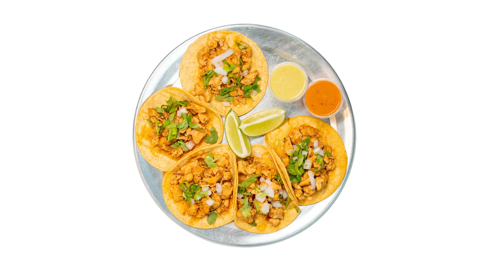 Taco Fuego mini chicken street taco combo