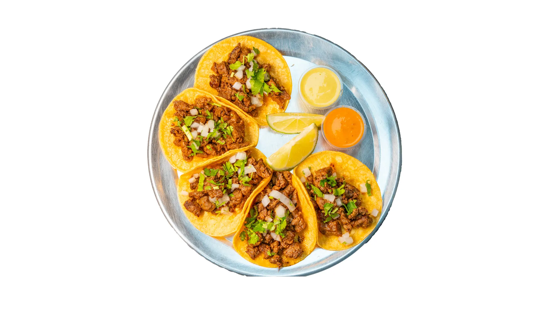 Taco Fuego mini fajita street taco combo