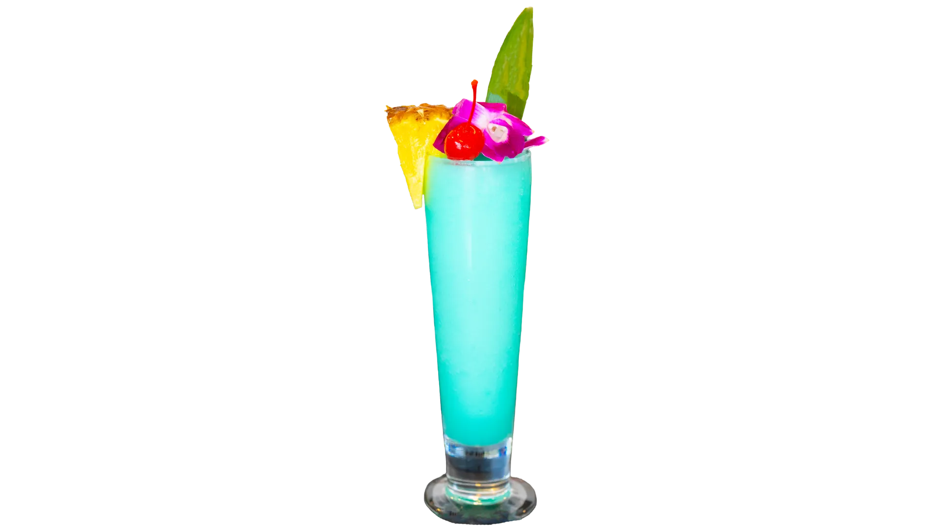 Blue Casamigos tequila cocktail served over ice