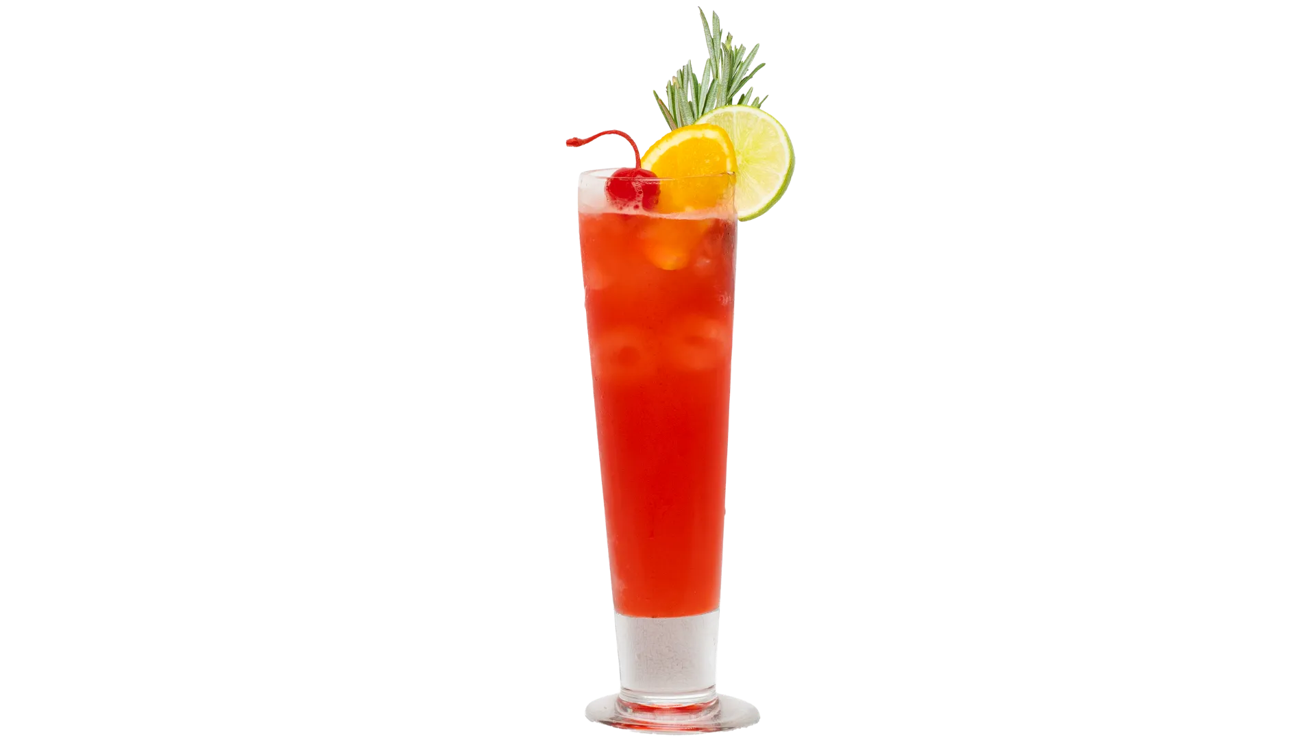 Mexican Firing Squad cocktail with lime garnish