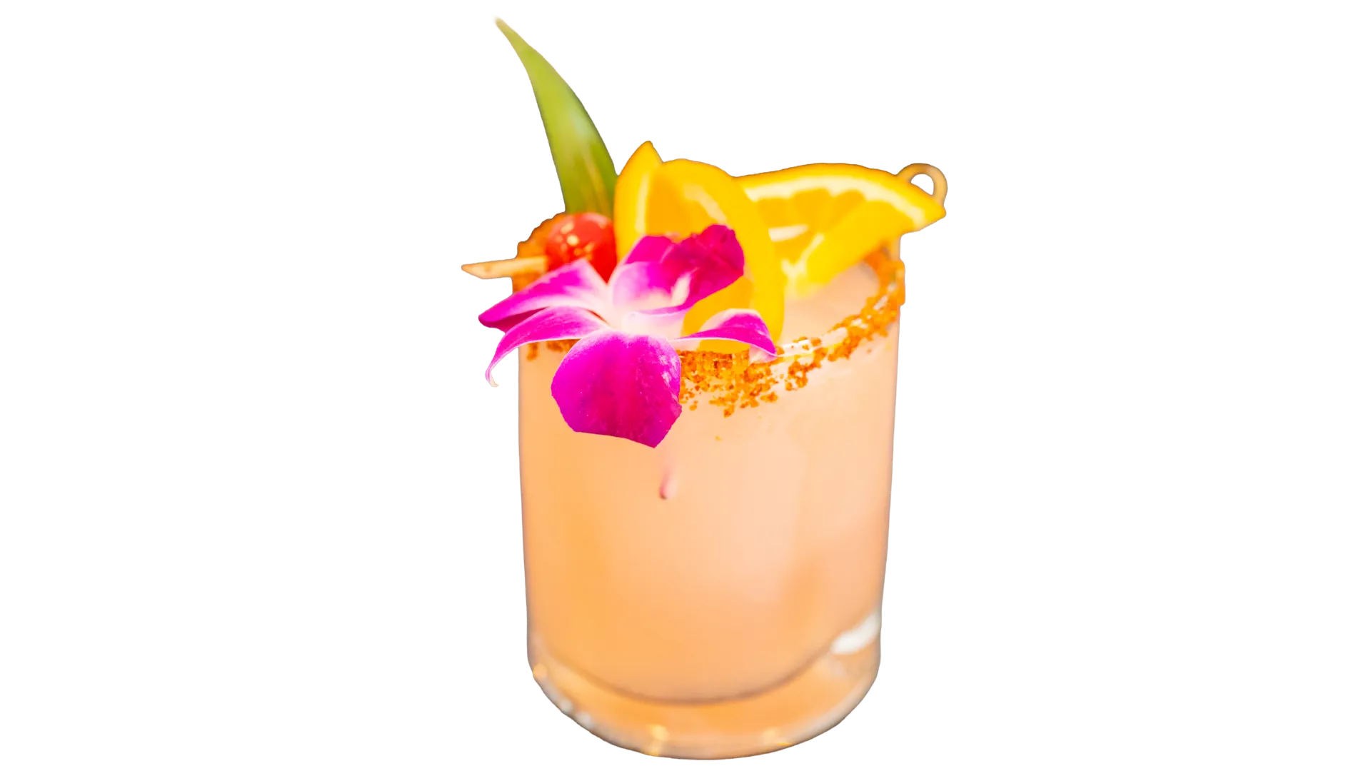 Paloma cocktail with grapefruit and lime garnish
